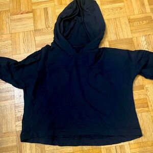 Authentic cropped lululemon black hoodie